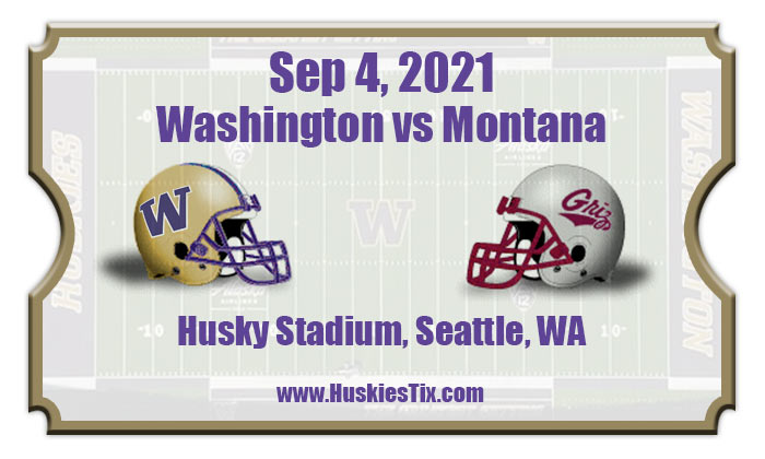 2021 Washington Vs Montana