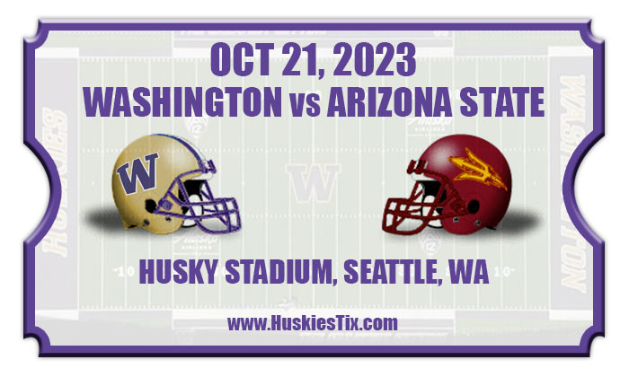 2023 Washington Vs Arizona State