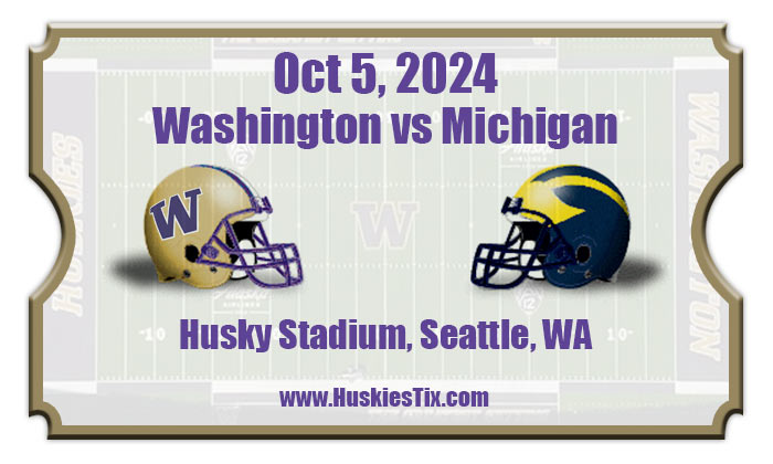 2024 Washington Vs Michigan