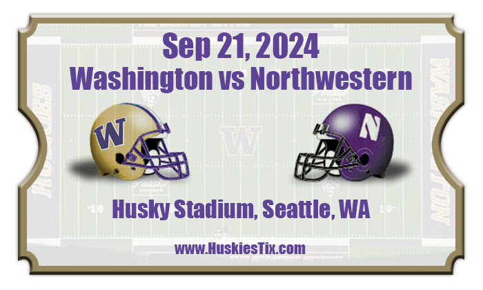 2024 Washington Vs Northwestern