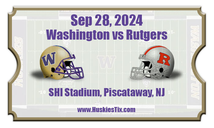 2024 Washington Vs Rutgers